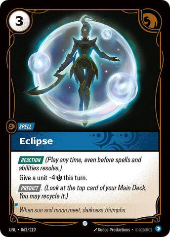 Eclipse (063/219 - Common) [Riftbound TCG: Unleashed]