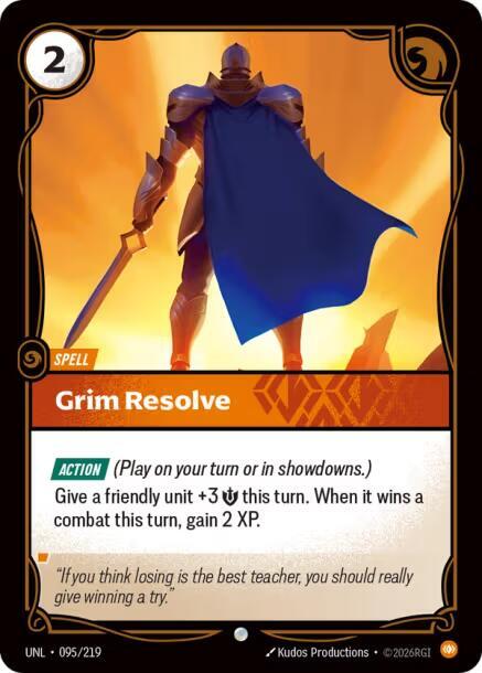 Grim Resolve (095/219 - Common) [Riftbound TCG: Unleashed]