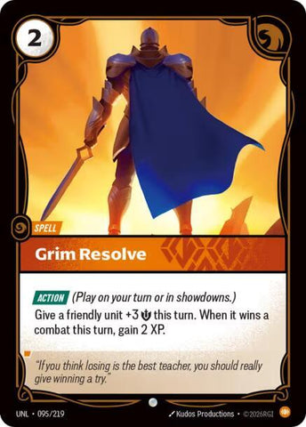 Grim Resolve (095/219 - Common) [Riftbound TCG: Unleashed]