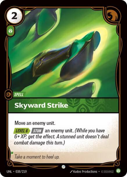 Skyward Strike (038/219 - Common) [Riftbound TCG: Unleashed]