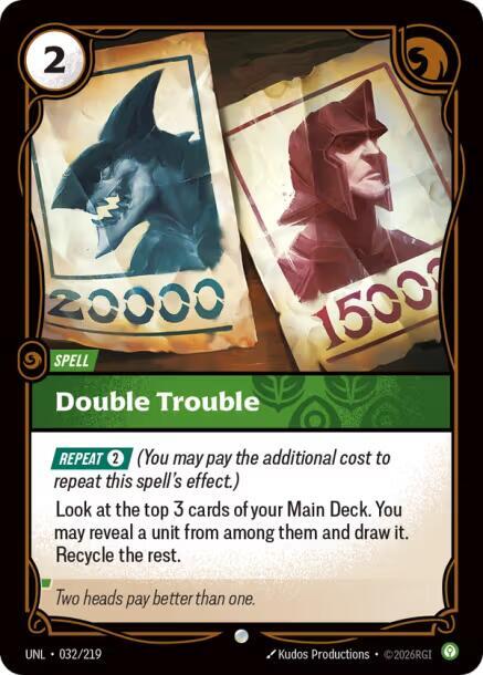 Double Trouble (032/219 - Common) [Riftbound TCG: Unleashed]