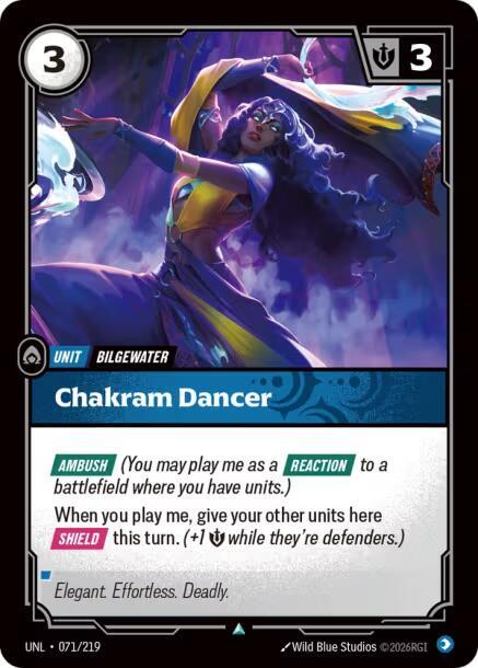 Chakram Dancer (071/219 - Uncommon) [Riftbound TCG: Unleashed]