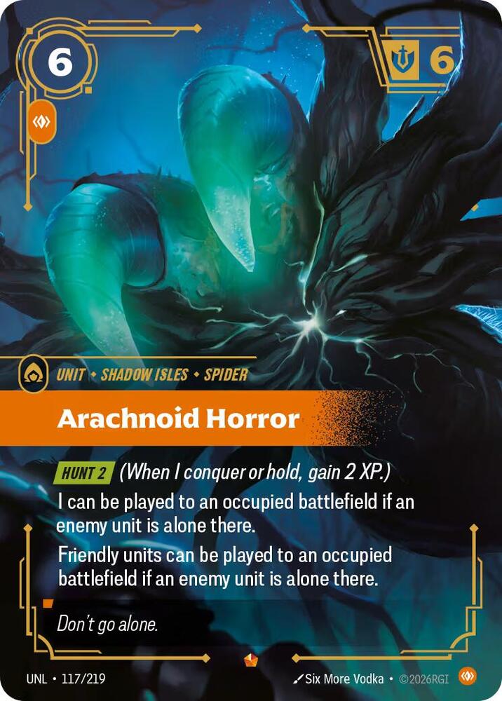 Arachnoid Horror (117/219 - Epic) [Riftbound TCG: Unleashed]