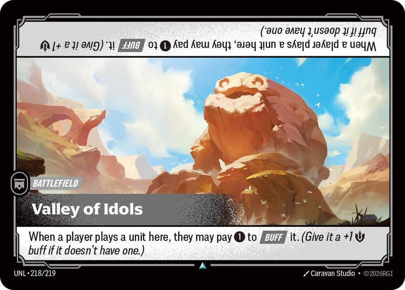 Valley of Idols (218/219 - Uncommon) [Riftbound TCG: Unleashed]