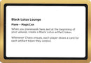Black Lotus Lounge (Black Lotus Unknown Planechase) [Oversize Cards]