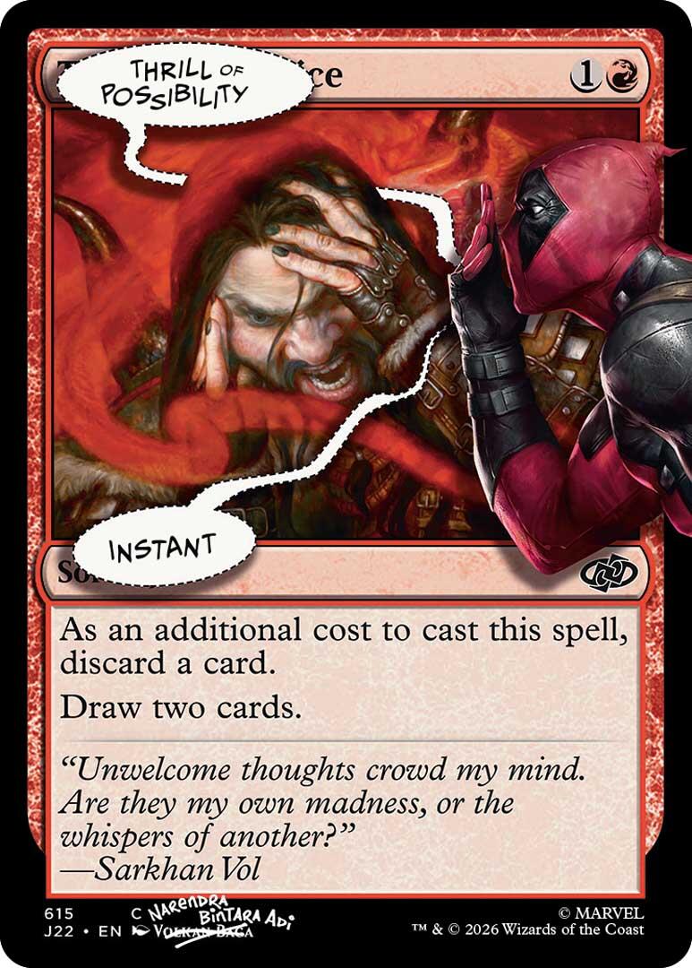 Thrill of Possibility (615) [Secret Lair Drop Series]