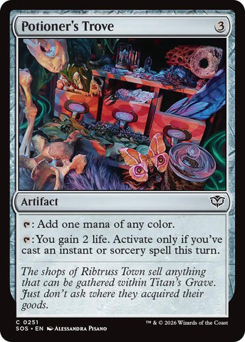 Goblin Glasswright Art Card [Secrets of Strixhaven Art Series]