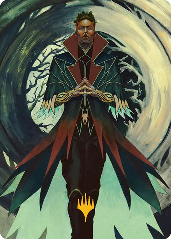 Professor Dellian Fel Art Card (Gold-Stamped Planeswalker Symbol) [Secrets of Strixhaven Art Series]