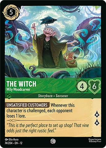 The Witch - Wily Woodcarver (74/204) [Wilds Unknown]