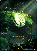 Calm Rune (R02a - Alternate) [Riftbound TCG: Unleashed]