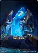 Mind Rune (R03a - Alternate) [Riftbound TCG: Unleashed]