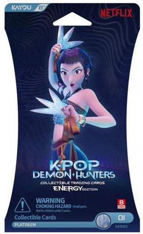 K POP Demon Hunters Collectible Trading Cards - Energy Edition Single Pack
