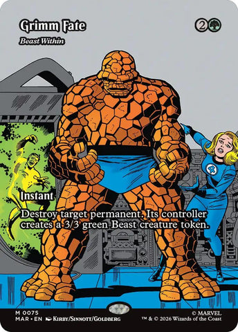 Grimm Fate - Beast Within (Borderless) [Marvel Universe: Eternal-Legal]