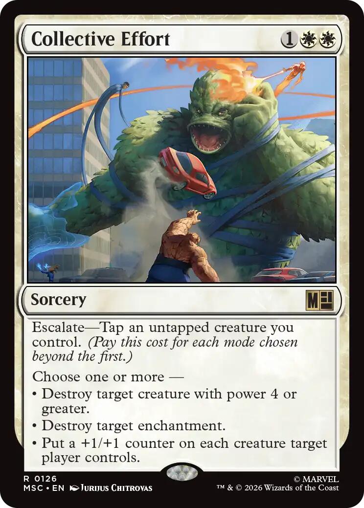 Collective Effort [Marvel Super Heroes Commander]