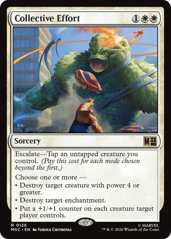 Collective Effort [Marvel Super Heroes Commander]