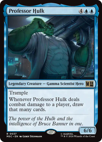Professor Hulk (Surge Foil) [Marvel Super Heroes Commander]