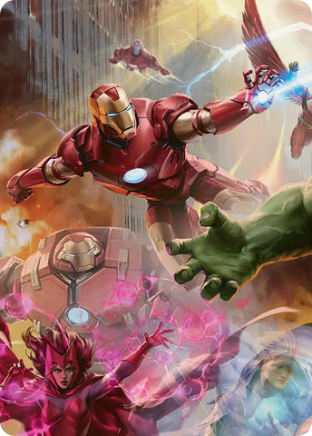 Iron Man, Futurist Paragon Art Card [Marvel Super Heroes Art Series]