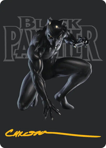 Black Panther, Hope Enduring Art Card (Gold-Stamped Signature) [Marvel Super Heroes Art Series]