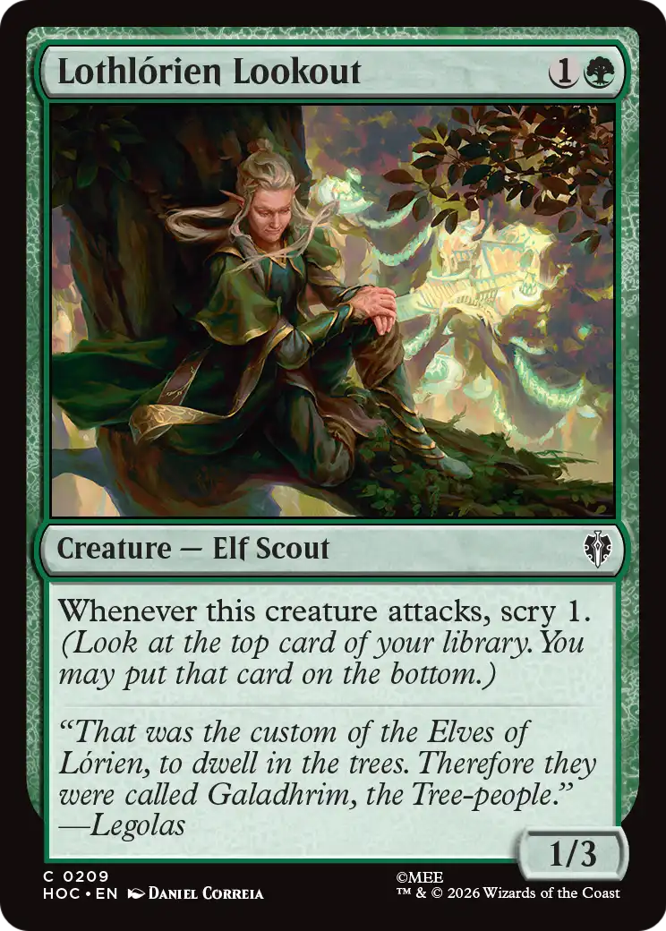 Lothlorien Lookout [The Hobbit: Eternal-Legal]