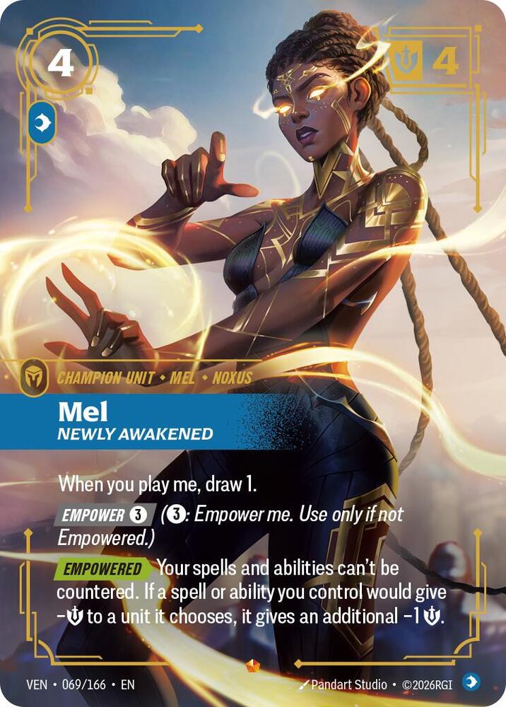 Mel - Newly Awakened (069/166 - Epic) [Riftbound TCG: Vendetta]