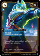 Nasus - Guardian of Knowledge (063a/166 - Alternate) [Riftbound TCG: Vendetta]