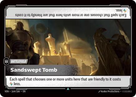 Sandswept Tomb (164/166 - Uncommon) [Riftbound TCG: Vendetta]