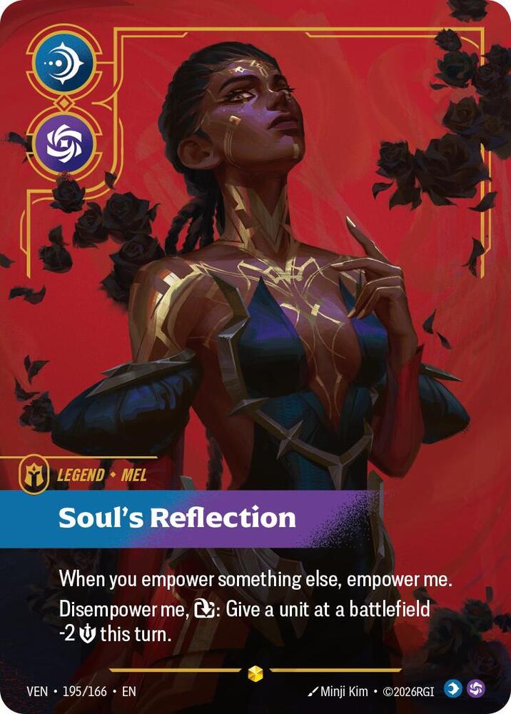 Mel - Soul's Reflection (195/166 - Overnumbered) [Riftbound TCG: Vendetta]
