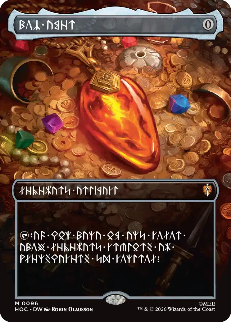 Mox Amber (Borderless) [The Hobbit: Eternal-Legal]