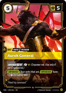 Aurok General (130/166 - Rare) [Riftbound TCG: Vendetta]