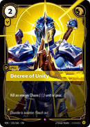 Decree of Unity (131/166 - Rare) [Riftbound TCG: Vendetta]