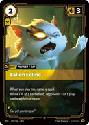 Fallen Feline (132/166 - Rare) [Riftbound TCG: Vendetta]