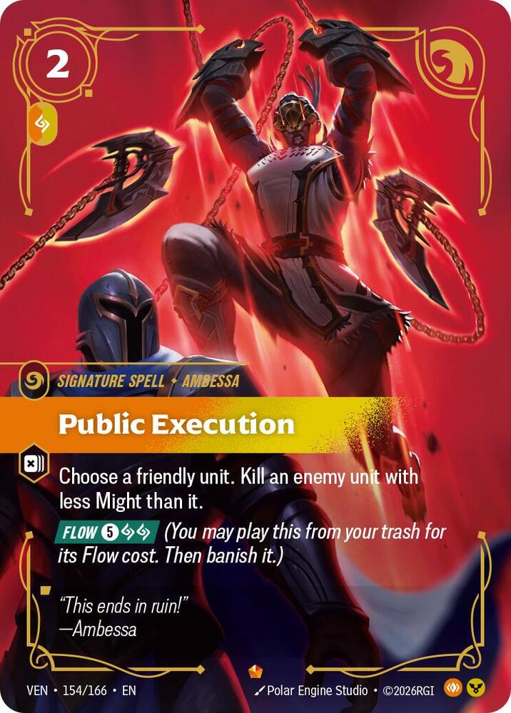 Public Execution (154/166 - Epic) [Riftbound TCG: Vendetta]