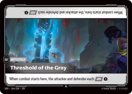 Threshold of the Grey (166/166 - Uncommon) [Riftbound TCG: Vendetta]