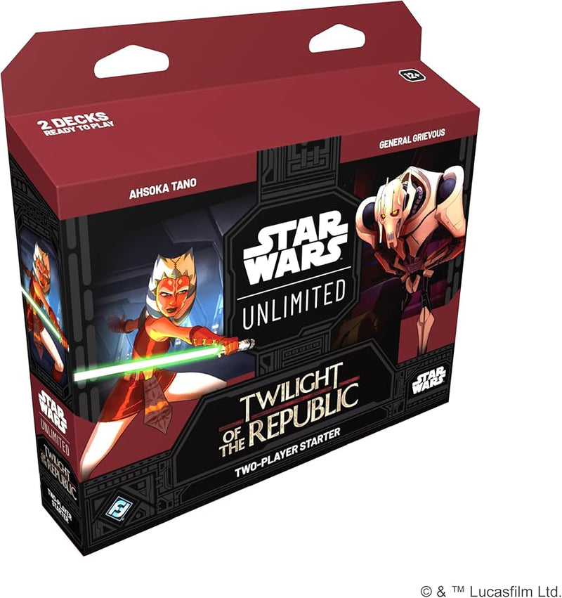 Star Wars Unlimited: Twilight of the Republic 2 Player Starter Kit