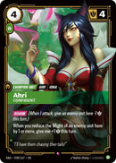 Ahri - Confident (038/167 - Rare) [Riftbound TCG: Radiance]