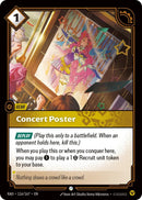Concert Poster (116/166 - Common) [Riftbound TCG: Vendetta]