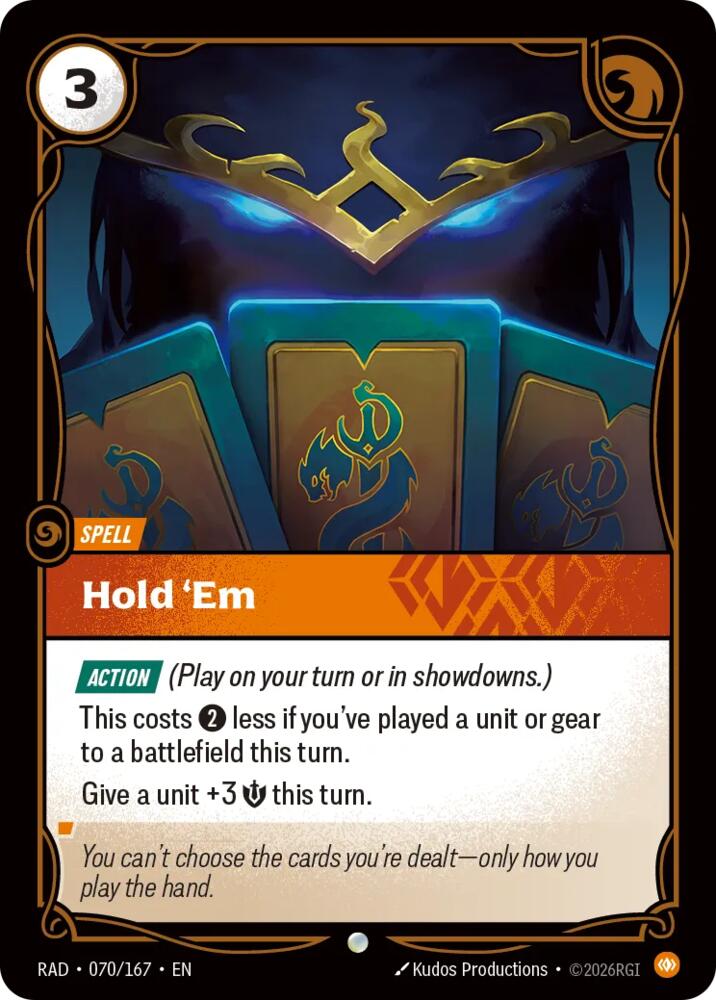 Hold 'Em (070/166 - Common) [Riftbound TCG: Vendetta]