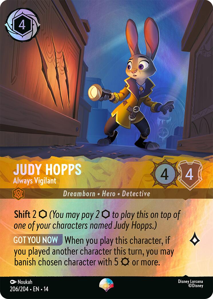 Judy Hopps - Always Vigilant (Epic) (206/204) [Hyperia City]