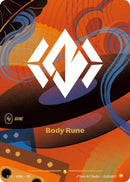Body Rune (R04a - Alternate) [Riftbound TCG: Radiance]