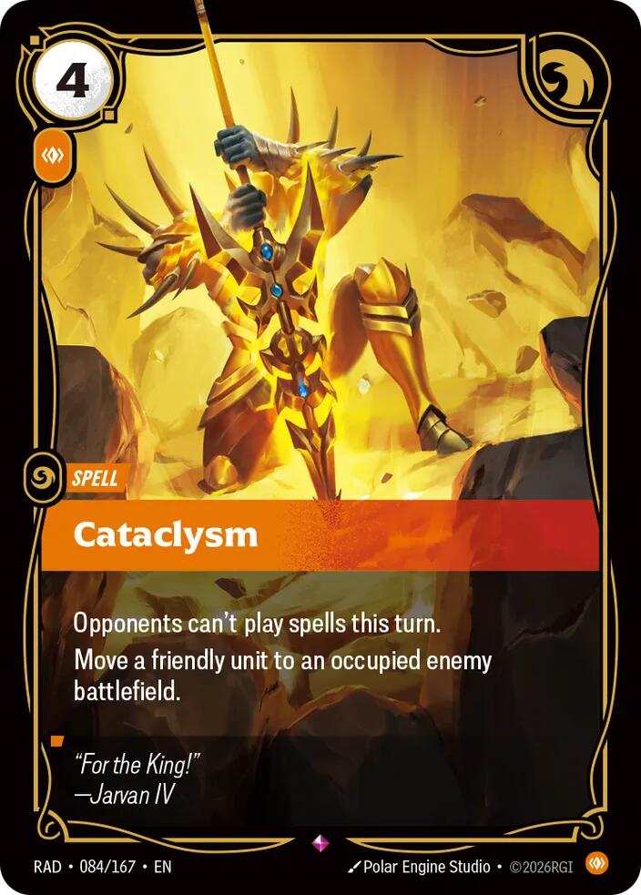 Cataclysm (084/167 - Rare) [Riftbound TCG: Radiance]