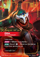Ekko - Revolutionary (021/167 - Epic) [Riftbound TCG: Radiance]