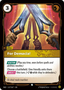For Demacia! (117/166 - Common) [Riftbound TCG: Vendetta]