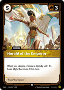 Herald of the Emperor (118/166 - Common) [Riftbound TCG: Vendetta]