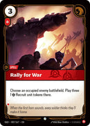 Rally for War (007/166 - Common) [Riftbound TCG: Vendetta]