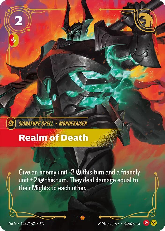 Realm of Death (144/167 - Epic) [Riftbound TCG: Radiance]