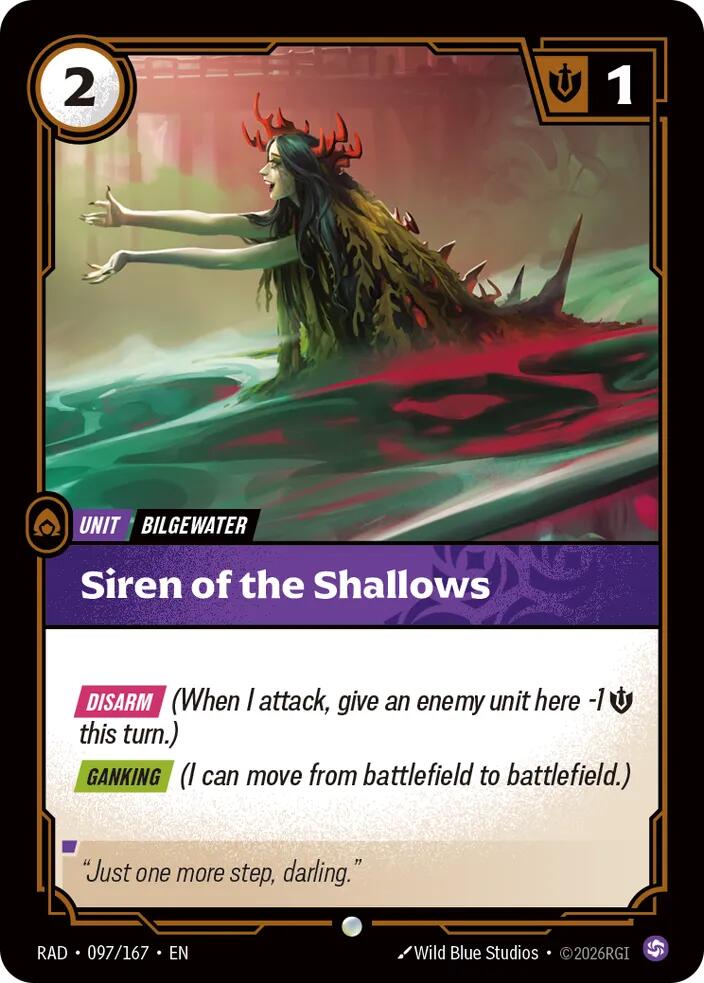 Siren of the Shallows (097/166 - Common) [Riftbound TCG: Vendetta]