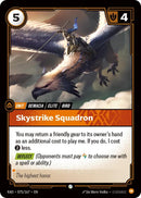 Skystrike Squadron (075/166 - Common) [Riftbound TCG: Vendetta]