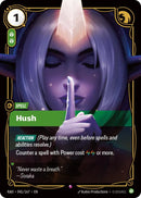 Hush (041/167 - Rare) [Riftbound TCG: Radiance]