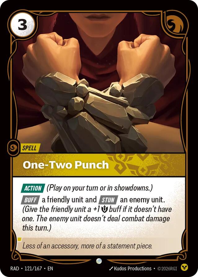 One-Two Punch (121/166 - Common) [Riftbound TCG: Vendetta]