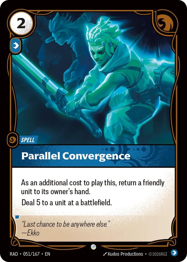 Parallel Convergence (051/166 - Common) [Riftbound TCG: Vendetta]